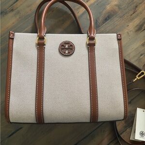 Tory Burch Blake canvas small tote